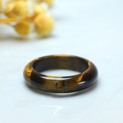 Bague œil tigre - tigre, en