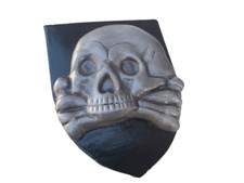 Blason artisanal des Hussards de la Mort Empire Allemand WW1📌5a.