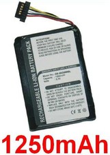 Batterie 1250mAh type J00162K Pour Mitac Mio C510