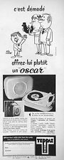 PUBLICITÉ 1959 TEPPAZ DERNIER