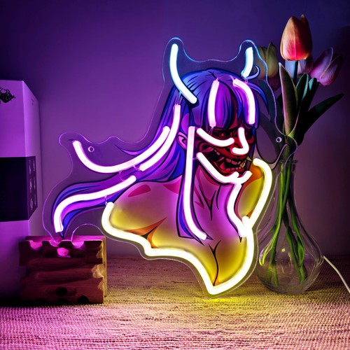 Oni mask anime girl - mask,