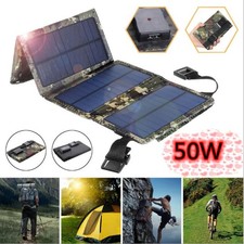 Panneau solaire USB 50W Pliant