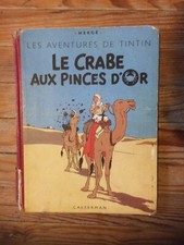 Album tintin -Le crabe aux pinces d'or  b 5 1951 