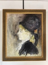 Ancien Tableau Peinture Huile