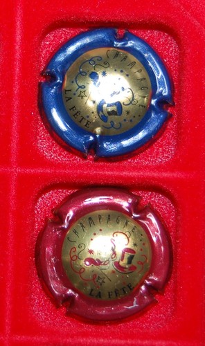 Plaque muselet de - plaque,