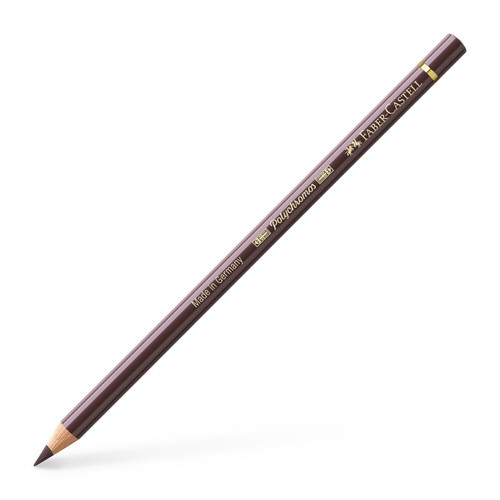 Crayon couleur brun de - -,