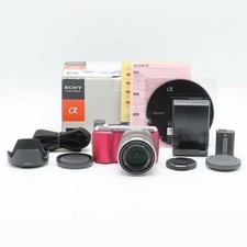 SONY α NEX-C3 Pink Lens Kit E 18-55mm F3.5-5.6 OSS SEL1855 #543-1