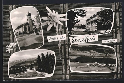 Scheffau allgäu église - scheffau, im
