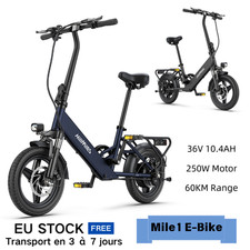 HillMiles Mile 1 E-Bike 250W