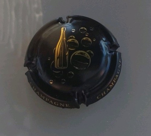 Capsule champagne noire - capsule,
