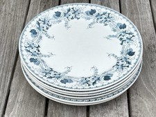 6 Assiettes Plates BFK Terre de Fer Modèle Lucien