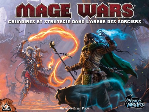 Jeu société mage wars - de,