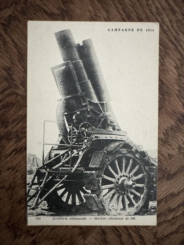 Carte postale artillerie - carte, postale/artillerie