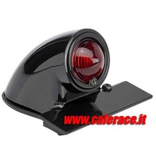 Feux Phare Sparto Noir pour Harley Davidson Honda Bobber pour Triumph Chopper
