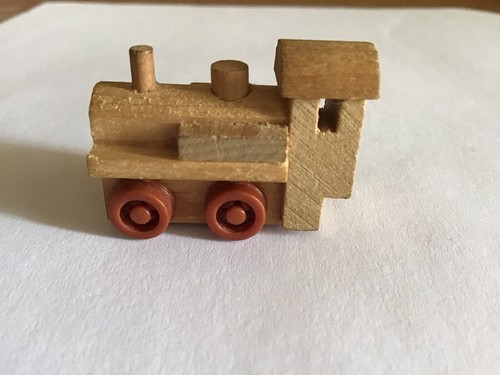 Locomotive miniature bois - miniature, *