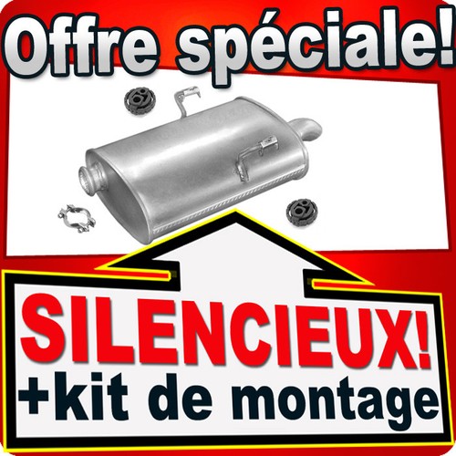 Silencieux arriere pour - silencieux,