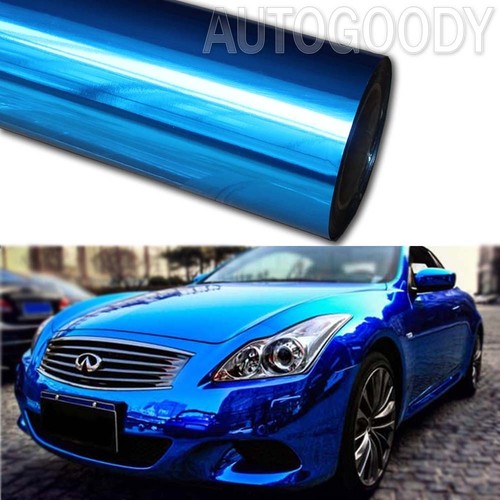 Blue chrome mirror - 60",