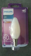 PHILIPS AMPOULE LED E14  6,5 WATTS ÉQUIVALENT 60W 4000K 806 LUMENS