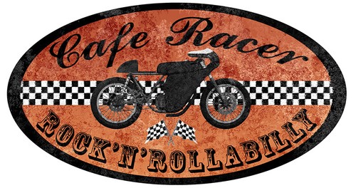 Cafe racer rock - rock, triumph