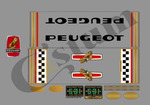 Peug406 stickers decals - stickers,