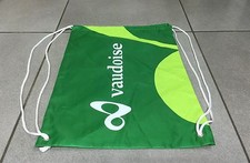 SACOCHE MUSETTE VERTE VELO CYCLISME SPONSOR VAUDOISE TOUR DE SUISSE RARE N°1 	