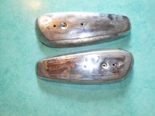 Paire enjoliveur chromé