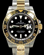 Rolex Gmt-master II 116713 Huître 18K or Jaune / Ss Céramique Chaton Montre Mint
