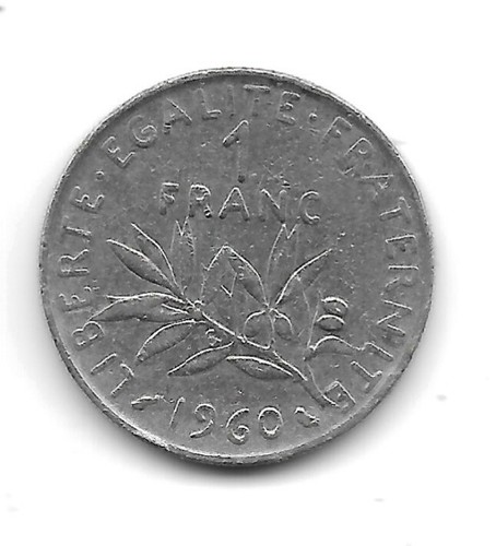 Pièce franc 1960 - franc,