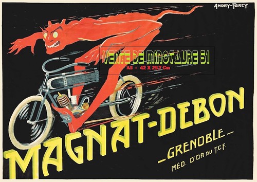 Moto magnat debon à - moto,