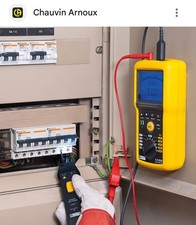 Contrôleur d'isolement Chauvin Arnoux