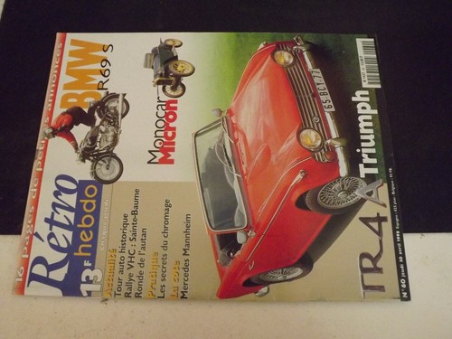 Revue rétro hebdo n - rétro,