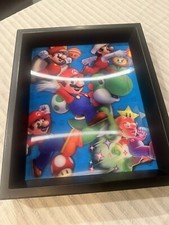 Cadre 3D Holographique Super Mario