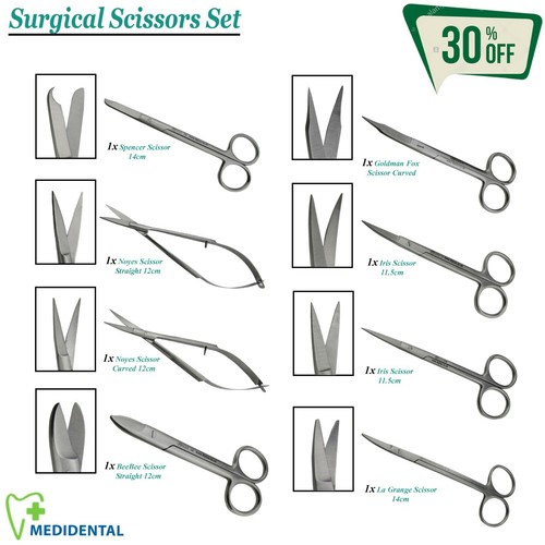 Gamme chirurgical ciseaux - de,