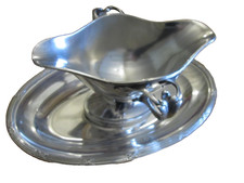 Alfénide Christofle saucière