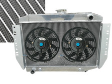 Alum Radiator+Fans pour