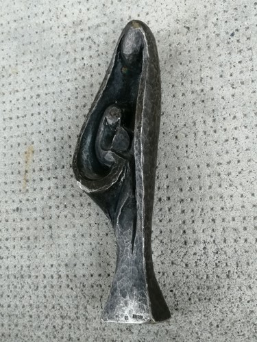 Vierge enfant bronze - vierge, à