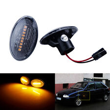 Jaune LED Clignotant répétiteur transparent Pour Ford Transit Fiesta Street Ka