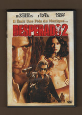 dvd étui DESPERADO 2 Antonio BANDERAS Willem DAFOE Salma HAYEK Enrique IGLESIAS