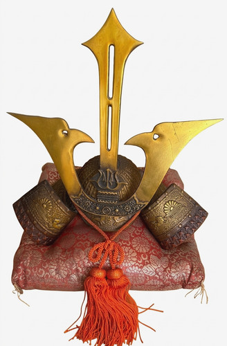 Casque samouraï kabuto métal - casque,