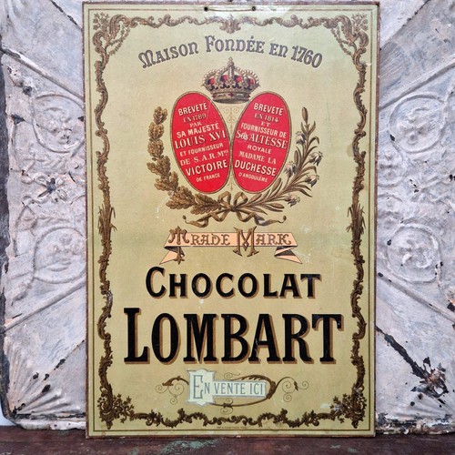 Rare carton publicitaire - , «