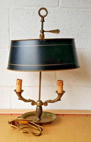 Lampe bouillote bronze - bronze, avec