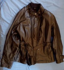 Blouson moto cuir MacAdam