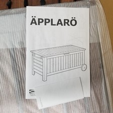 IKEA APPLARO STORAGE BENCH