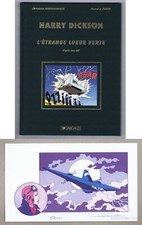 HARRY DICKSON  L'ETRANGE LUEUR VERTE   TT 750 ex. n°+ s + Ex Libris s.  DARGAUD