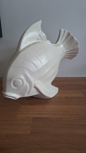 Poisson craquelé jan art - poisson,
