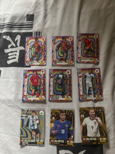 Lot cartes panini adrenalyn - de,