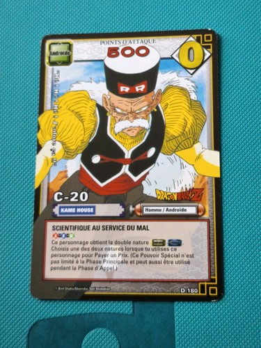 Carte card game dragon ball - ball, z