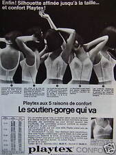 PUBLICITÉ LE SOUTIEN-GORGE