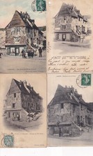 Lot de 4 cartes postales
