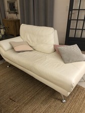 Canapé Méridienne en Cuir